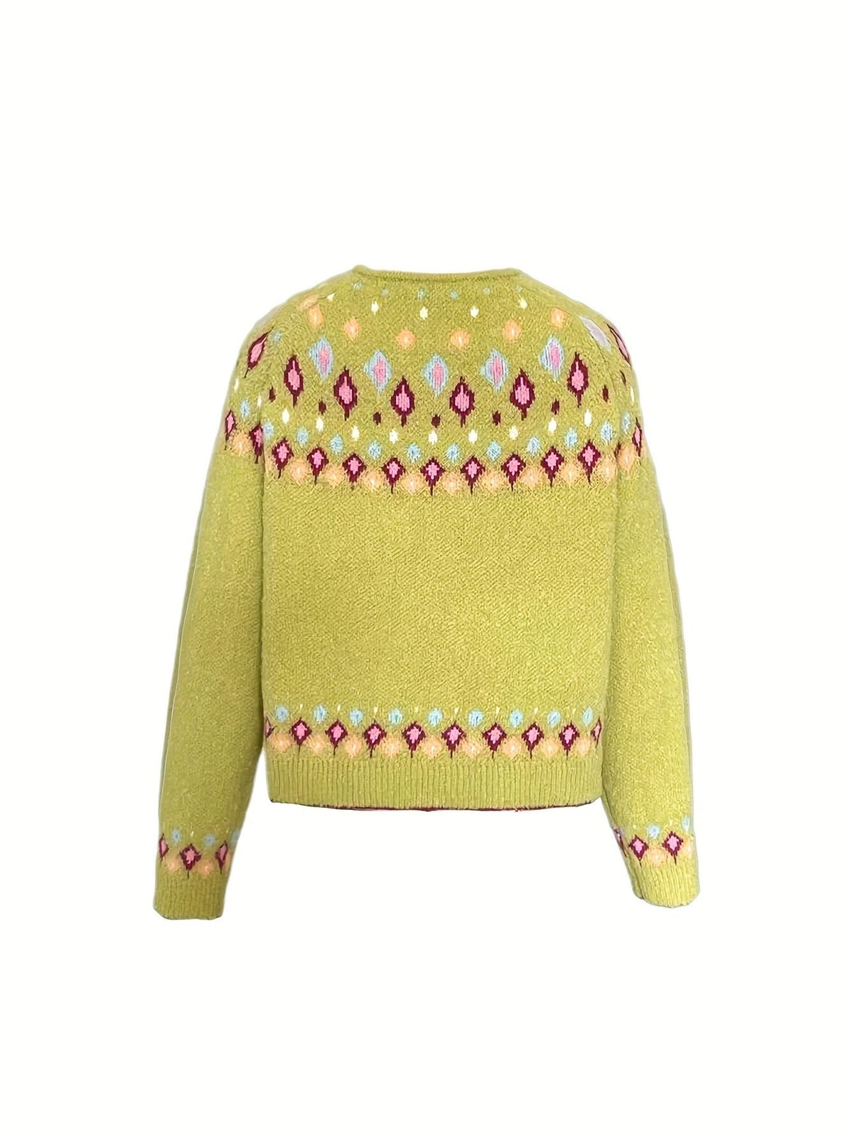 Women's Oversized Floral Cardigan