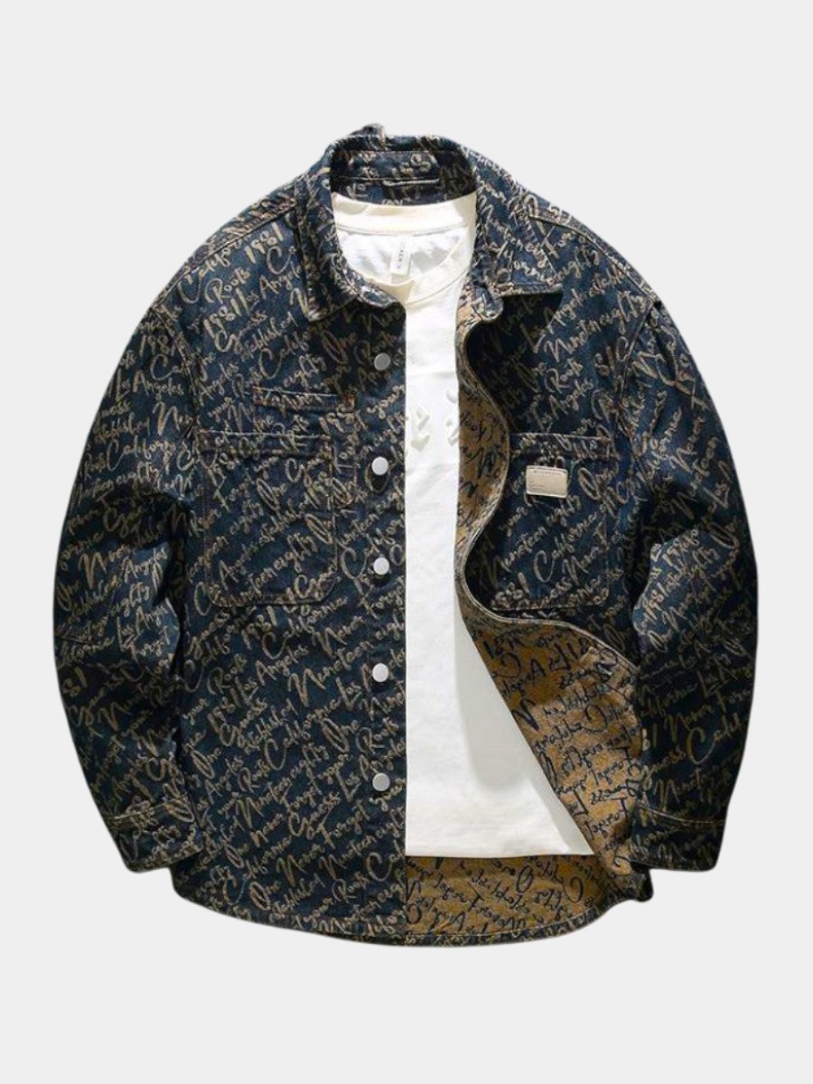 Men's Oversized Denim Shacket
