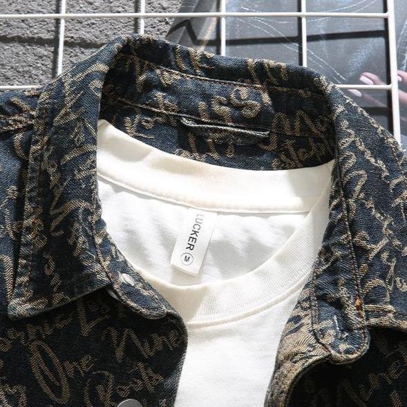 Men's Oversized Denim Shacket
