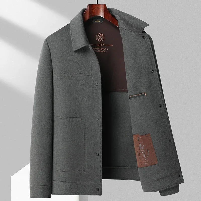 Men's Wool Jacket - Gray