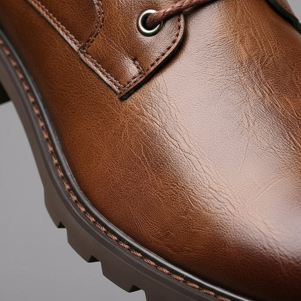 Men's Leather Chukka Boots