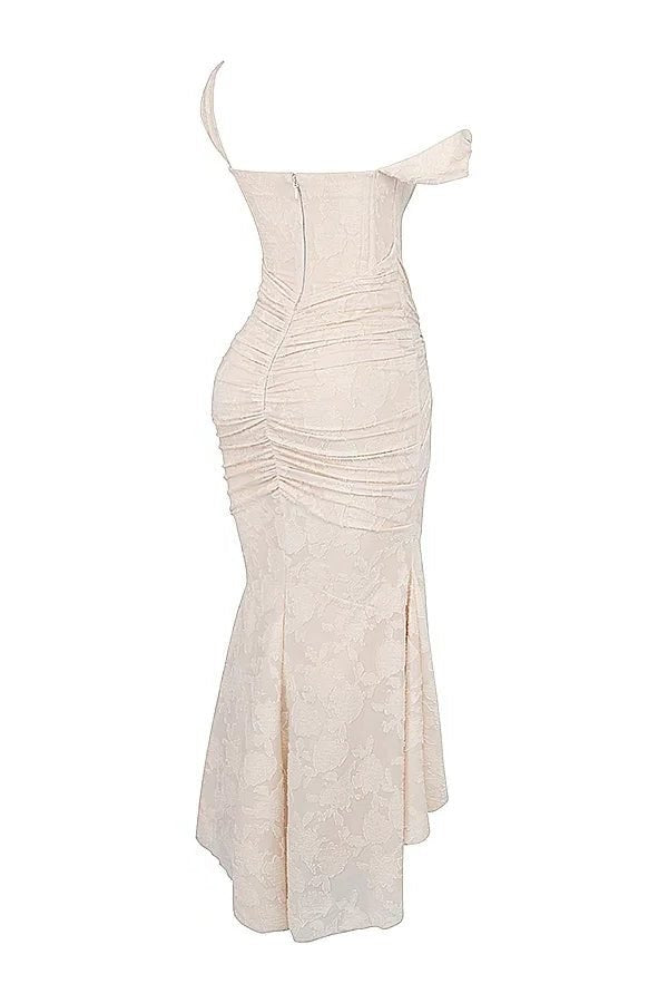 Women's Floral Bodycon Square Neck Dress