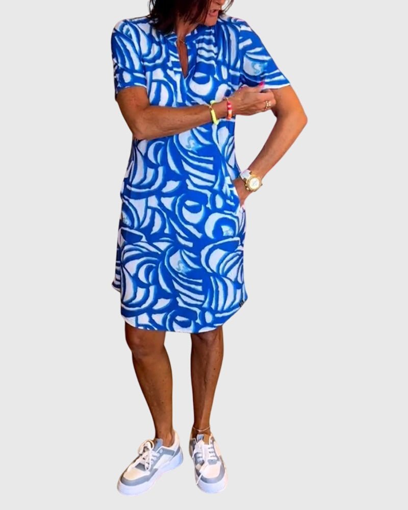 Women's Knit Shift Dress