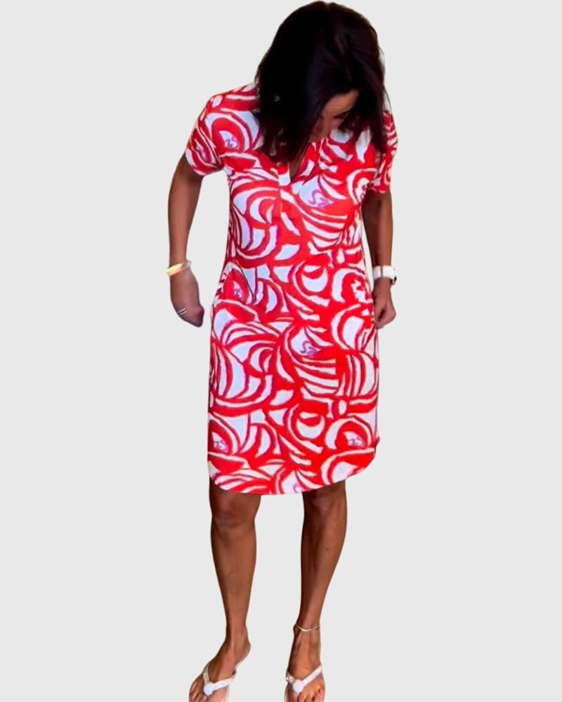 Women's Knit Shift Dress