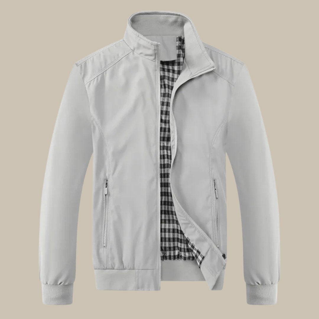 Men's Bomber Jacket - Gray