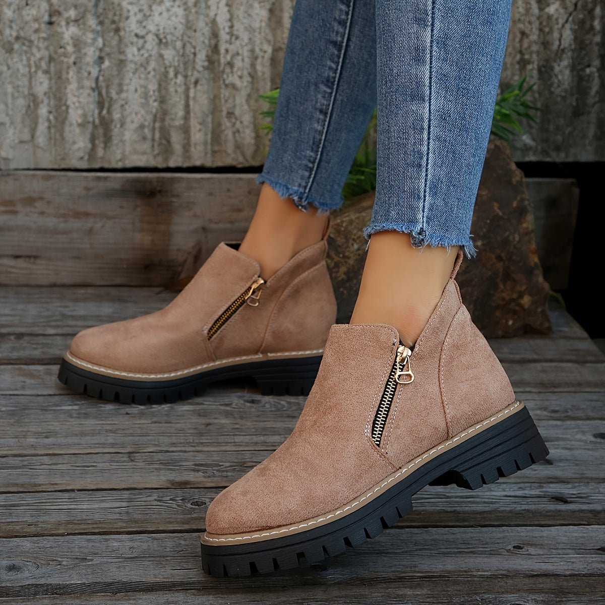 Women's Leopard Ankle Boots