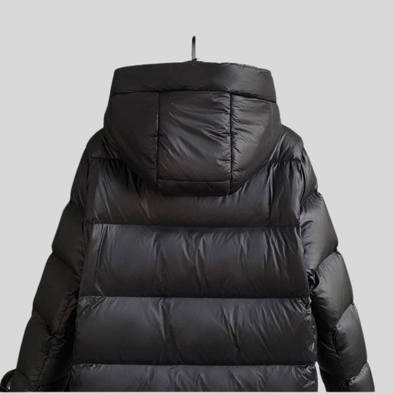 Women's Hooded Long Puffer Coat