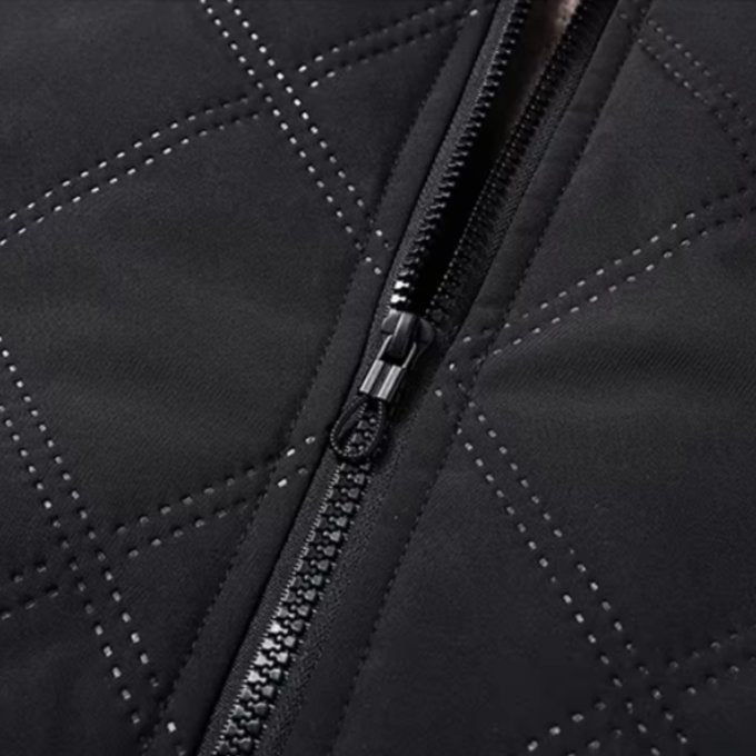Men's Quilted Bomber Jacket