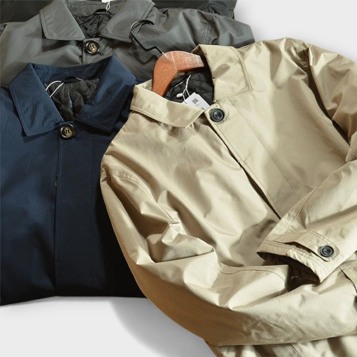 Men's Slim Mac Winter Coat