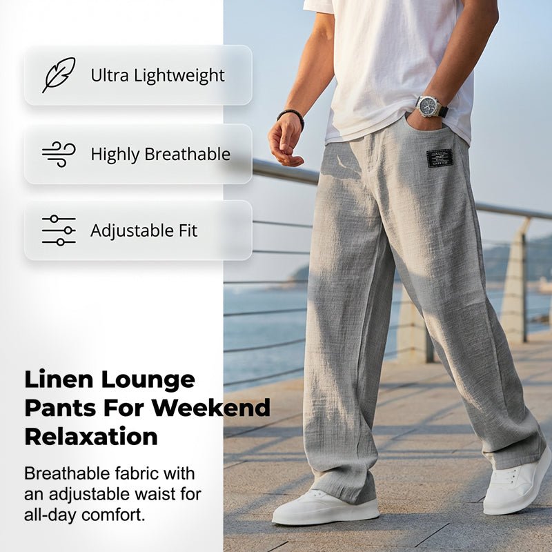 Men's Wide-Leg Trousers