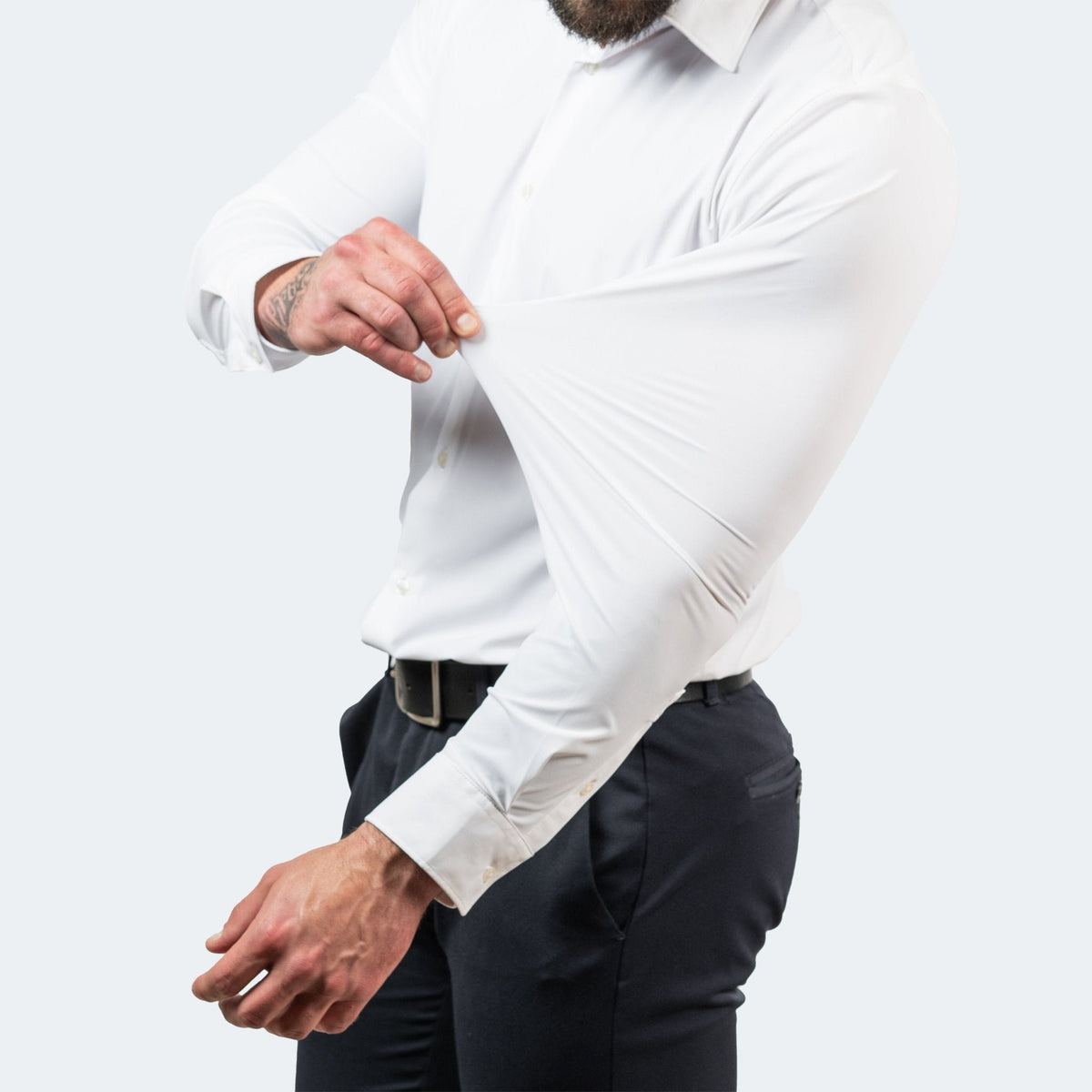 Men's Long Sleeve Slim Dress Shirt