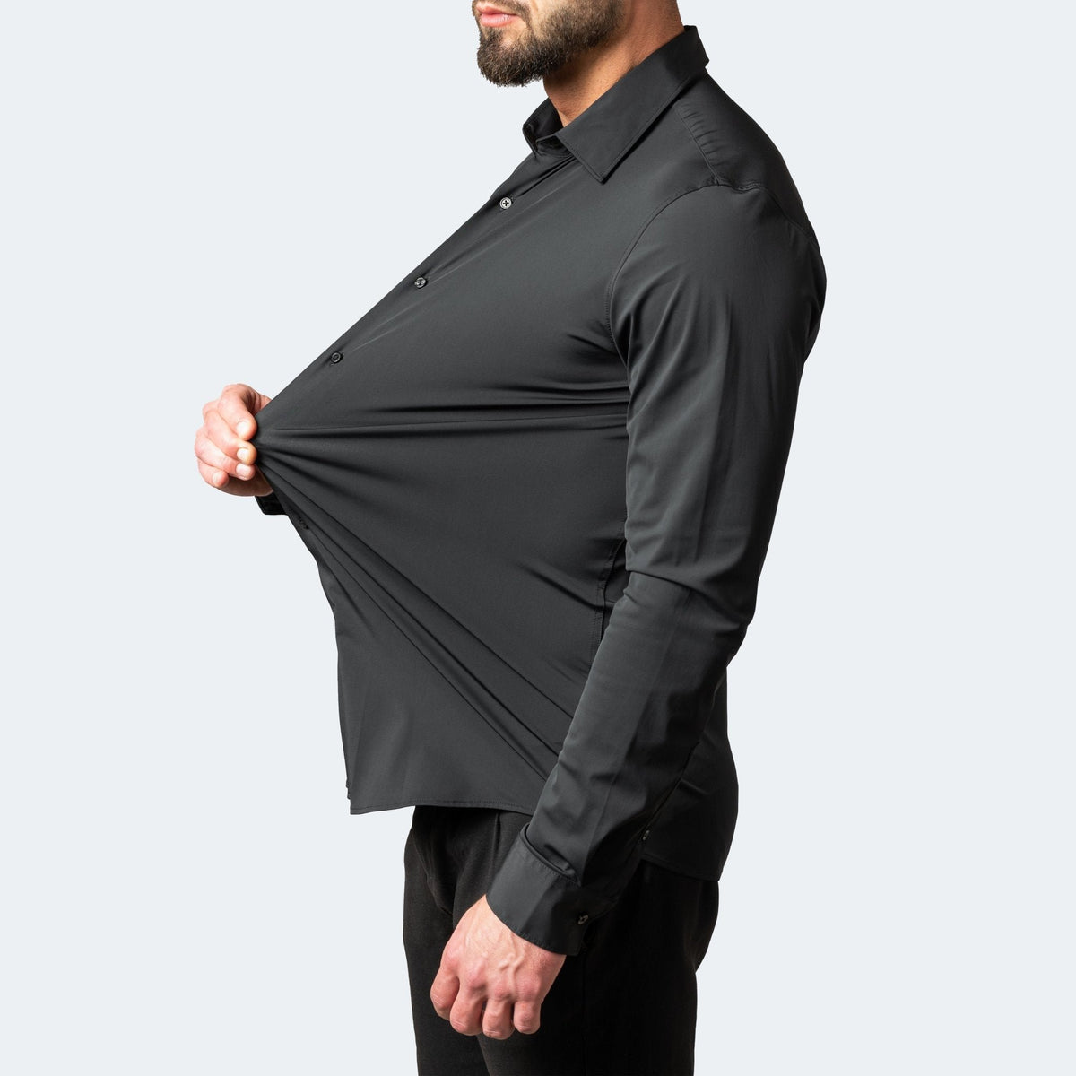 Men's Long Sleeve Slim Dress Shirt