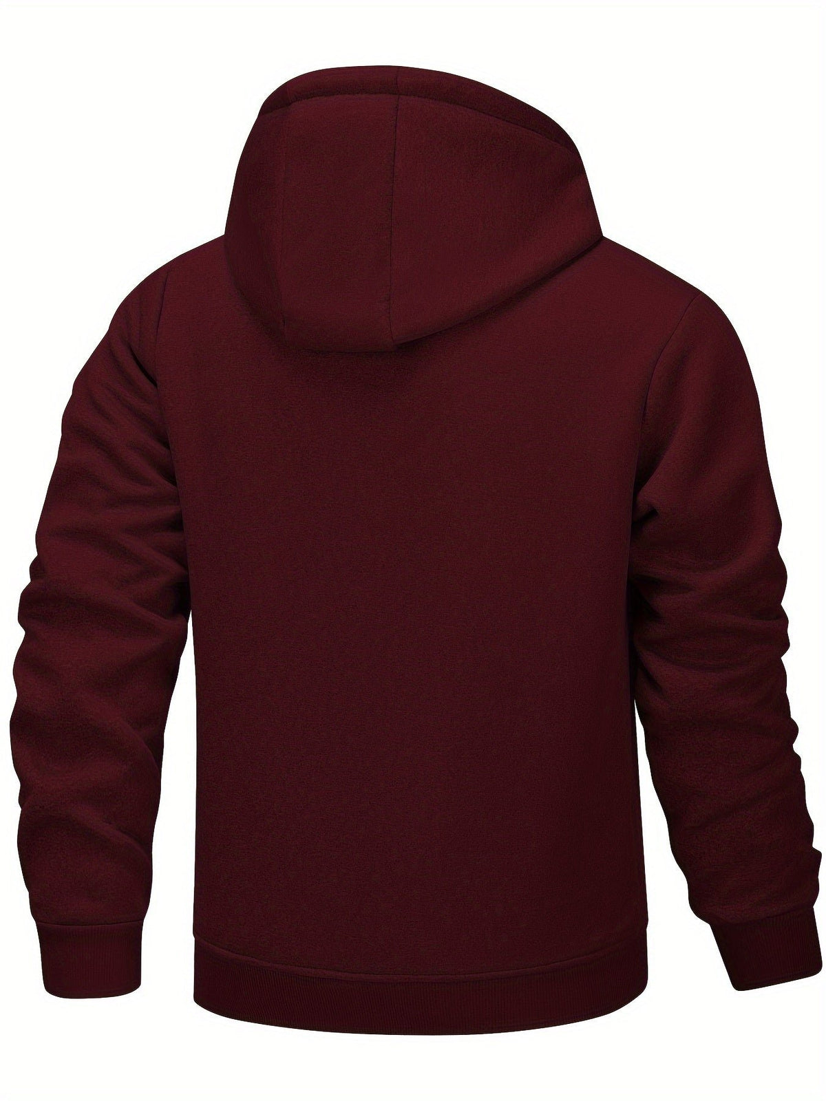 Men's Sherpa-Lined Zip Hoodie