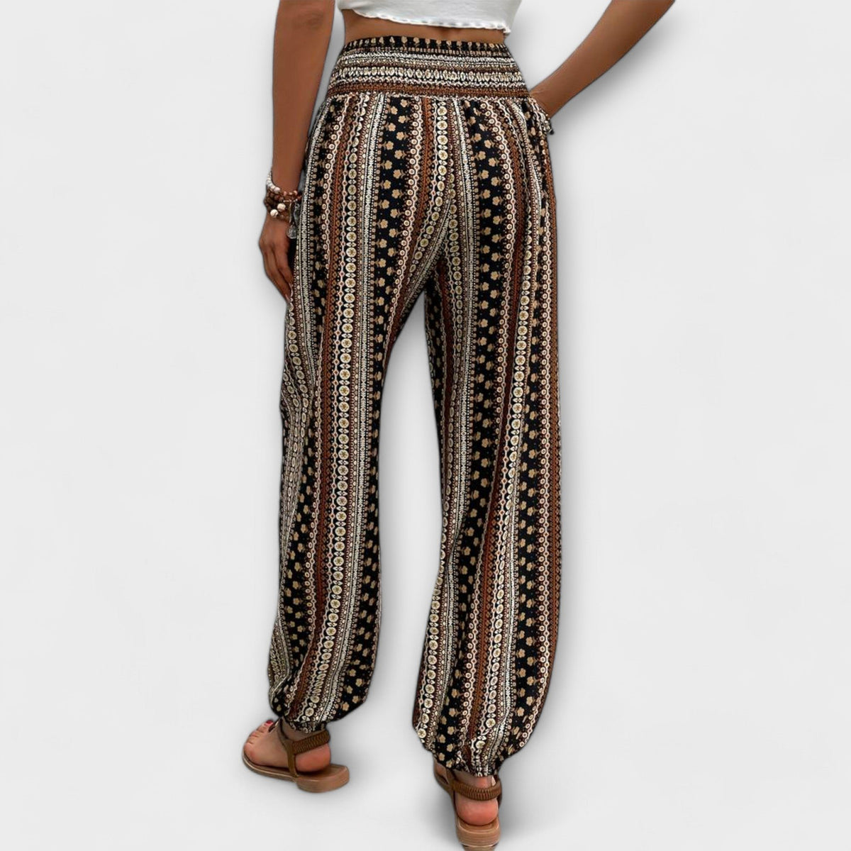 Women's Floral Harem Trousers