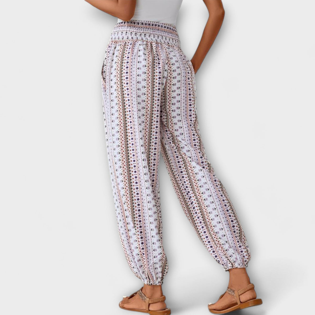 Women's Floral Harem Trousers