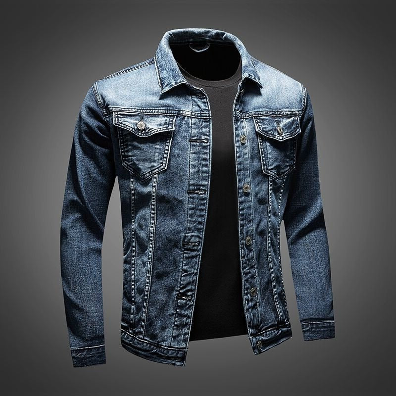 Men's Slim Denim Trucker Jacket