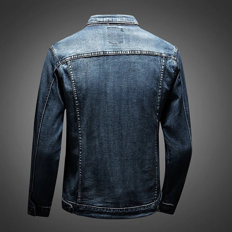 Men's Slim Denim Trucker Jacket