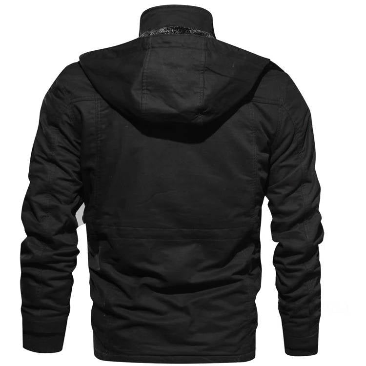 Men's Fleece-Lined Cargo Jacket