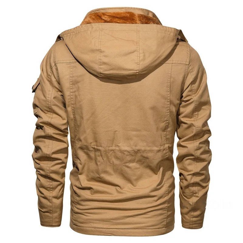 Men's Fleece-Lined Cargo Jacket