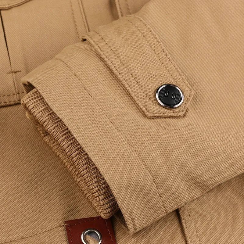 Men's Fleece-Lined Cargo Jacket