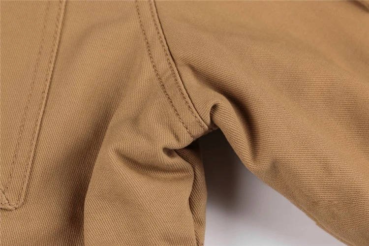 Men's Fleece-Lined Cargo Jacket