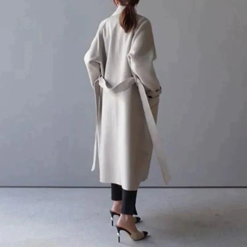 Women's Oversized Wool Wrap Coat