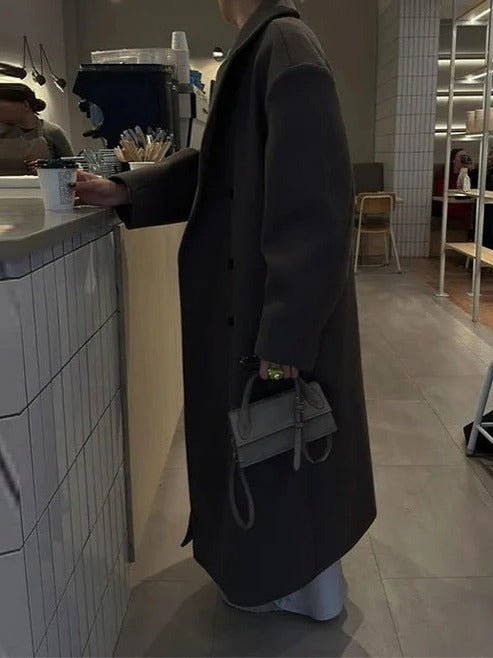 Women's Wool Trench Coat