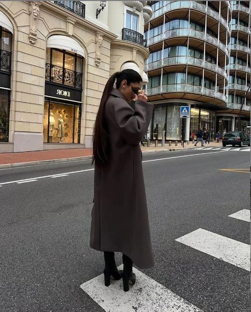 Women's Wool Trench Coat
