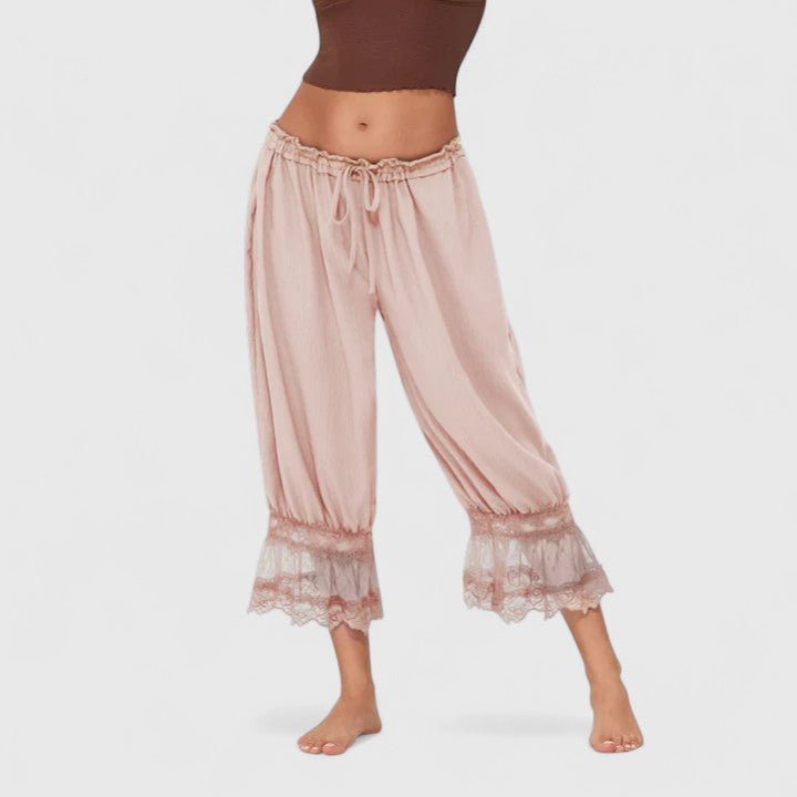 Women's Bloomer Trousers - Pink
