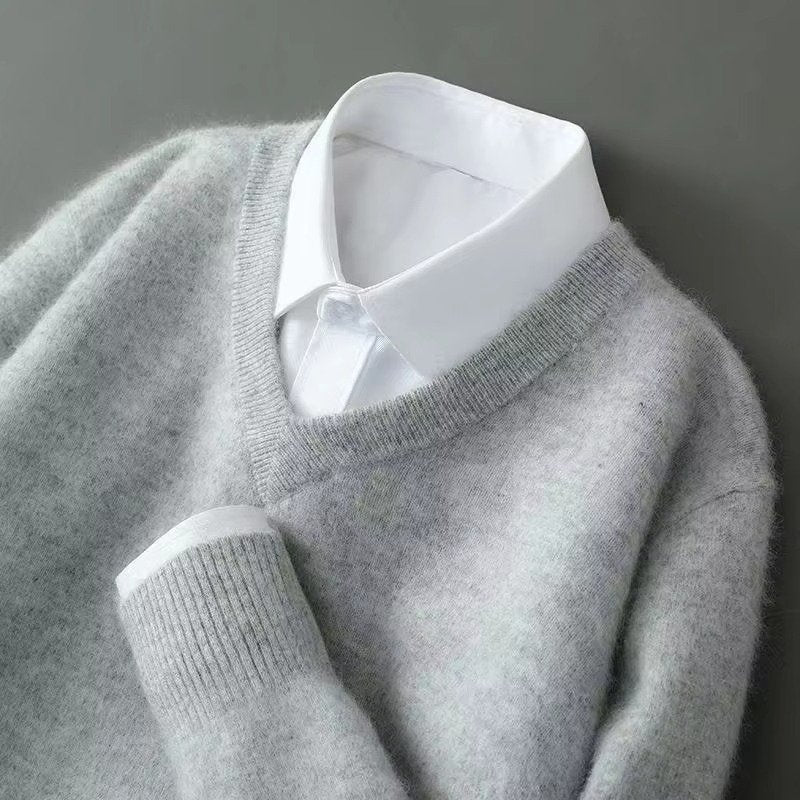 Men's V-Neck Jumper