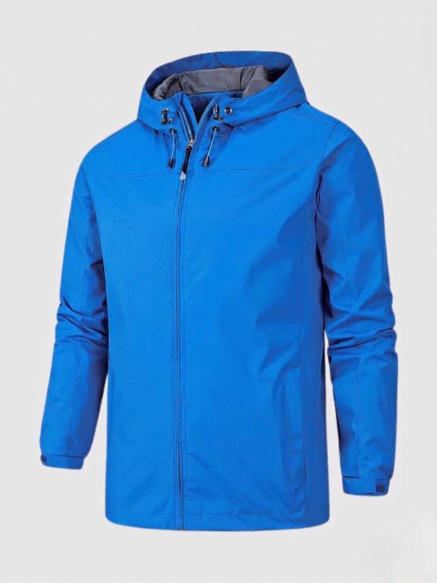 Men's Windbreaker Jacket - Blue