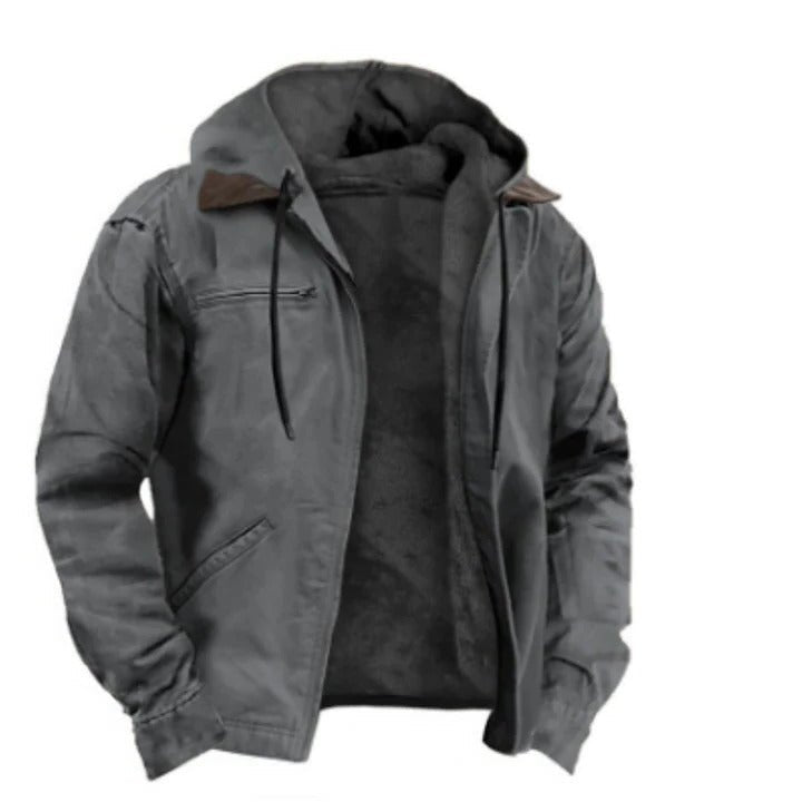 Men's Utility Jacket - Gray
