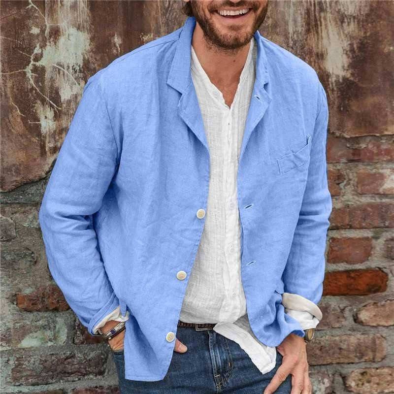Men's Jacket - Blue
