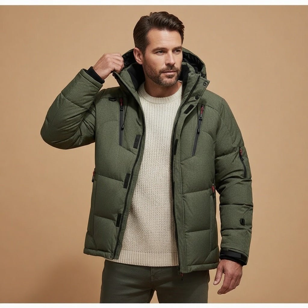 Men's Hooded Puffer Jacket