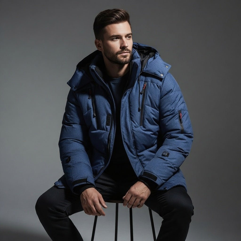Men's Hooded Puffer Jacket