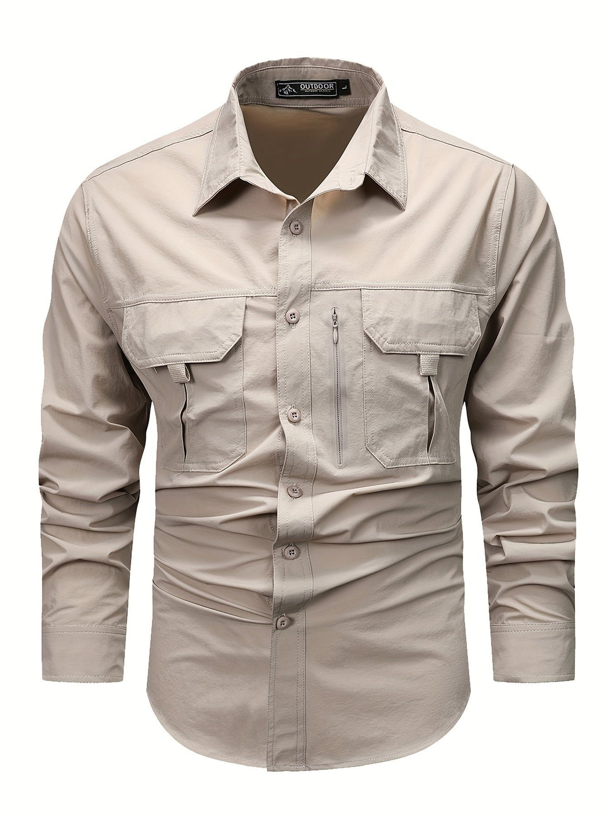 Men's Ripstop Utility Shirt Jacket
