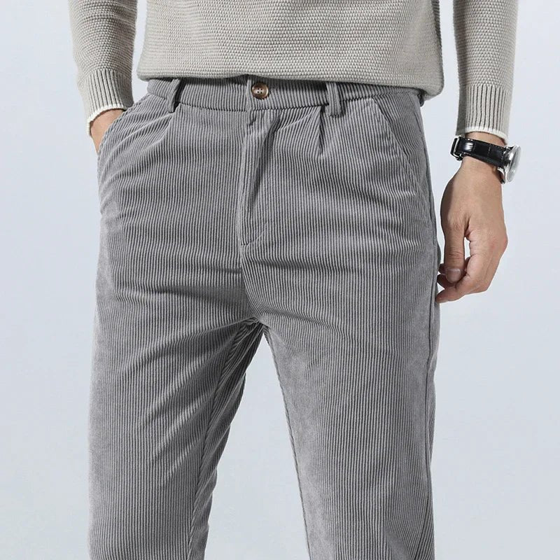 Men's Slim Corduroy Trousers
