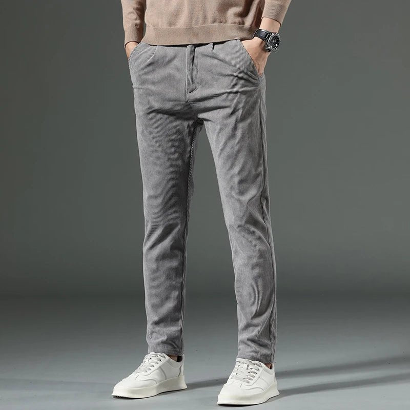 Men's Slim Corduroy Trousers