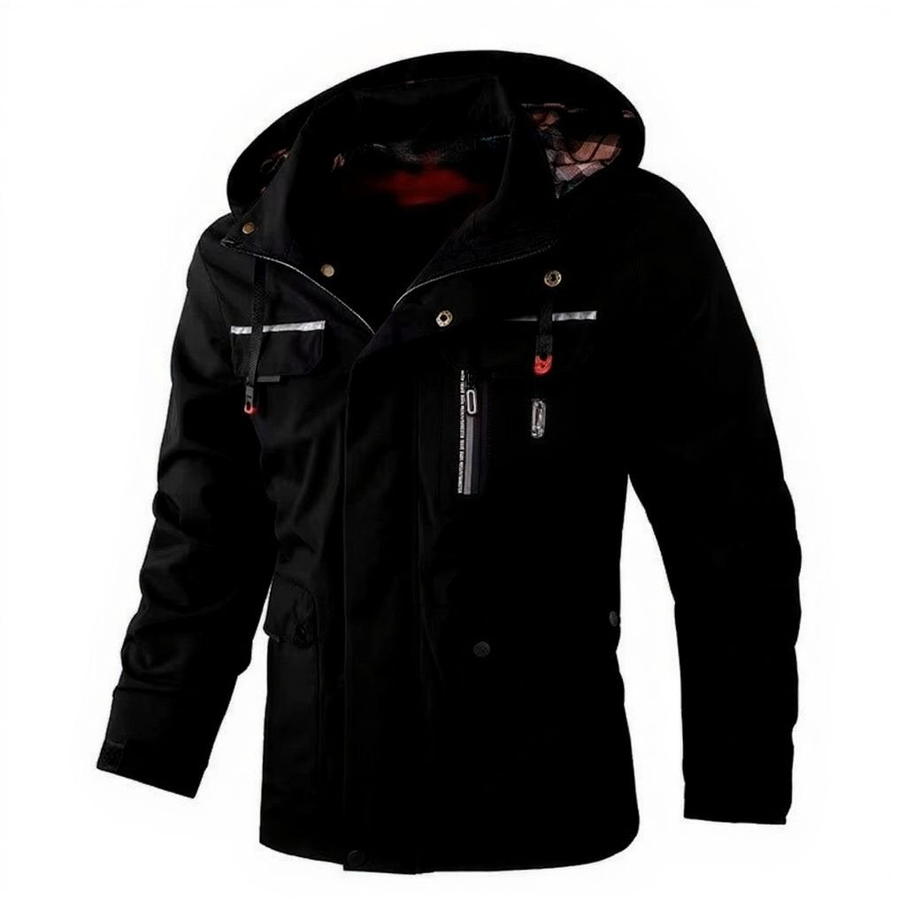 Men's Utility Jacket - Black