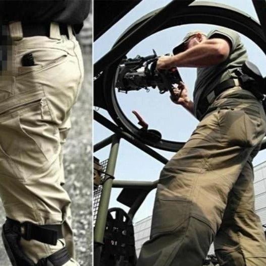 Men's Straight Cargo Trousers