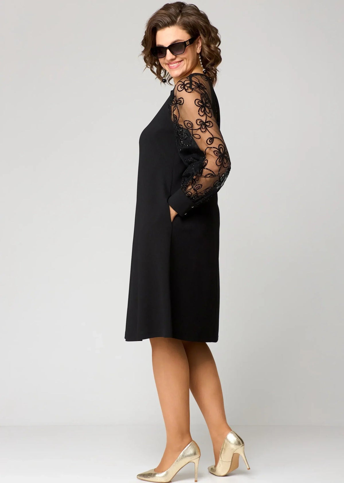 Women's Floral Swing Party Dress