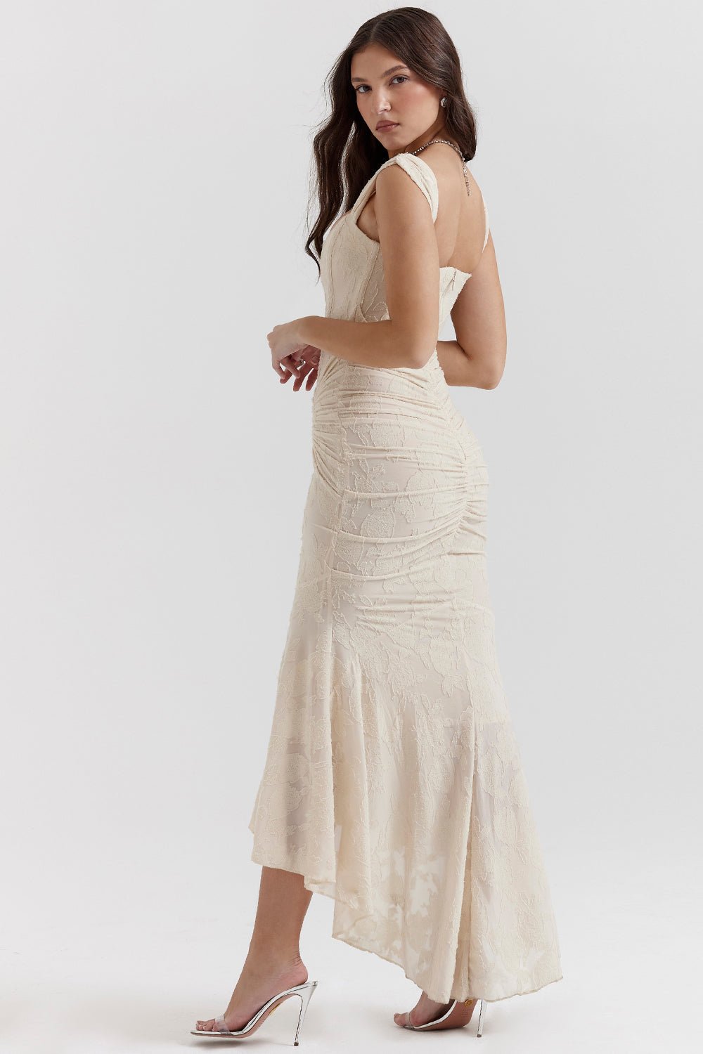 Women's Floral Bodycon Gown