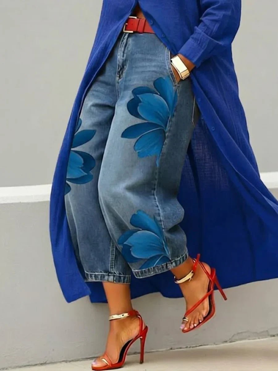 Women's Long Sleeve Oversized Maxi Shirt Dress