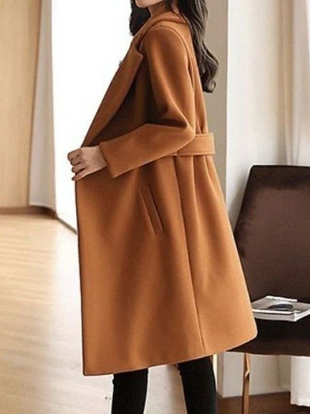 Women's Midi Wool Coat