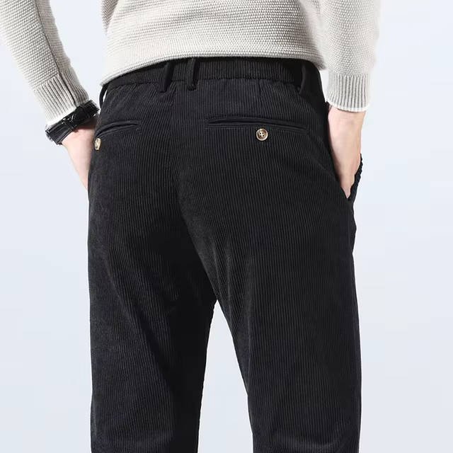 Men's Slim Corduroy Trousers