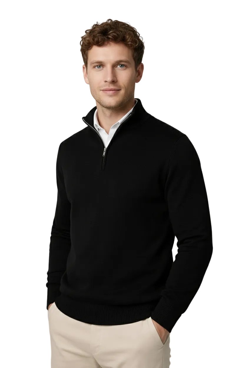 Men's Slim Quarter-Zip Jumper