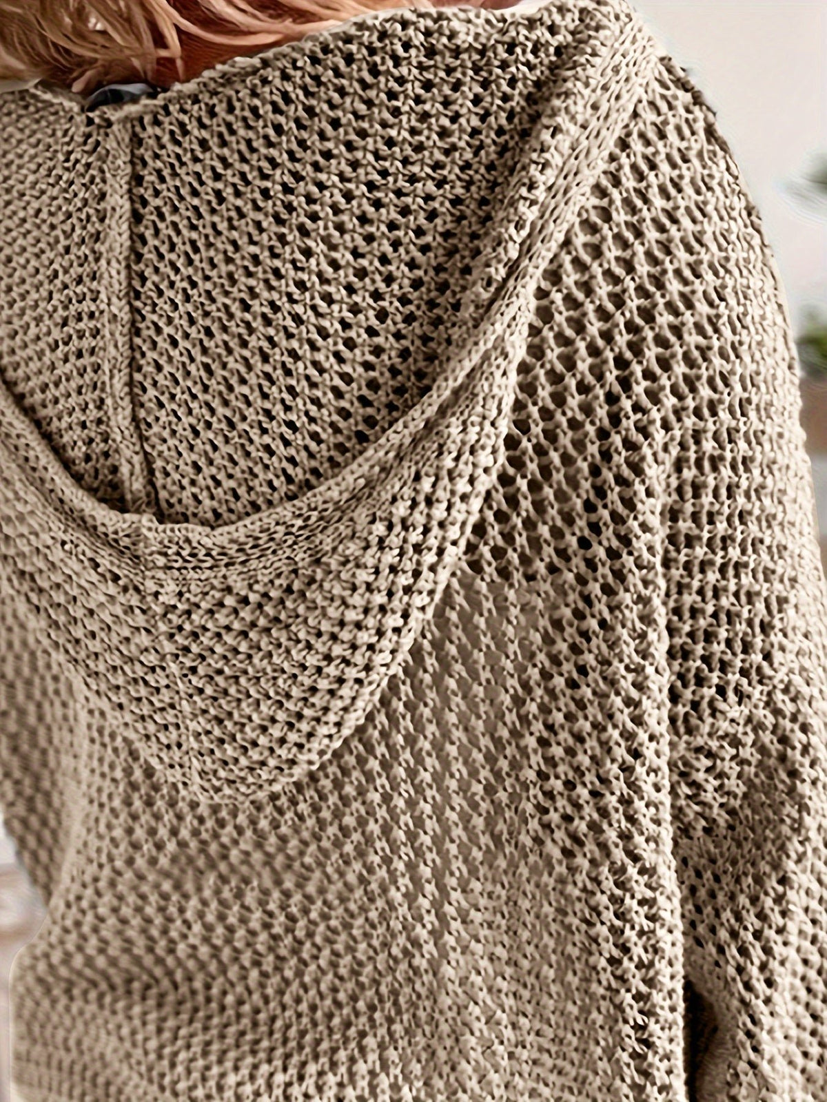 Women's Oversized Hooded Jumper