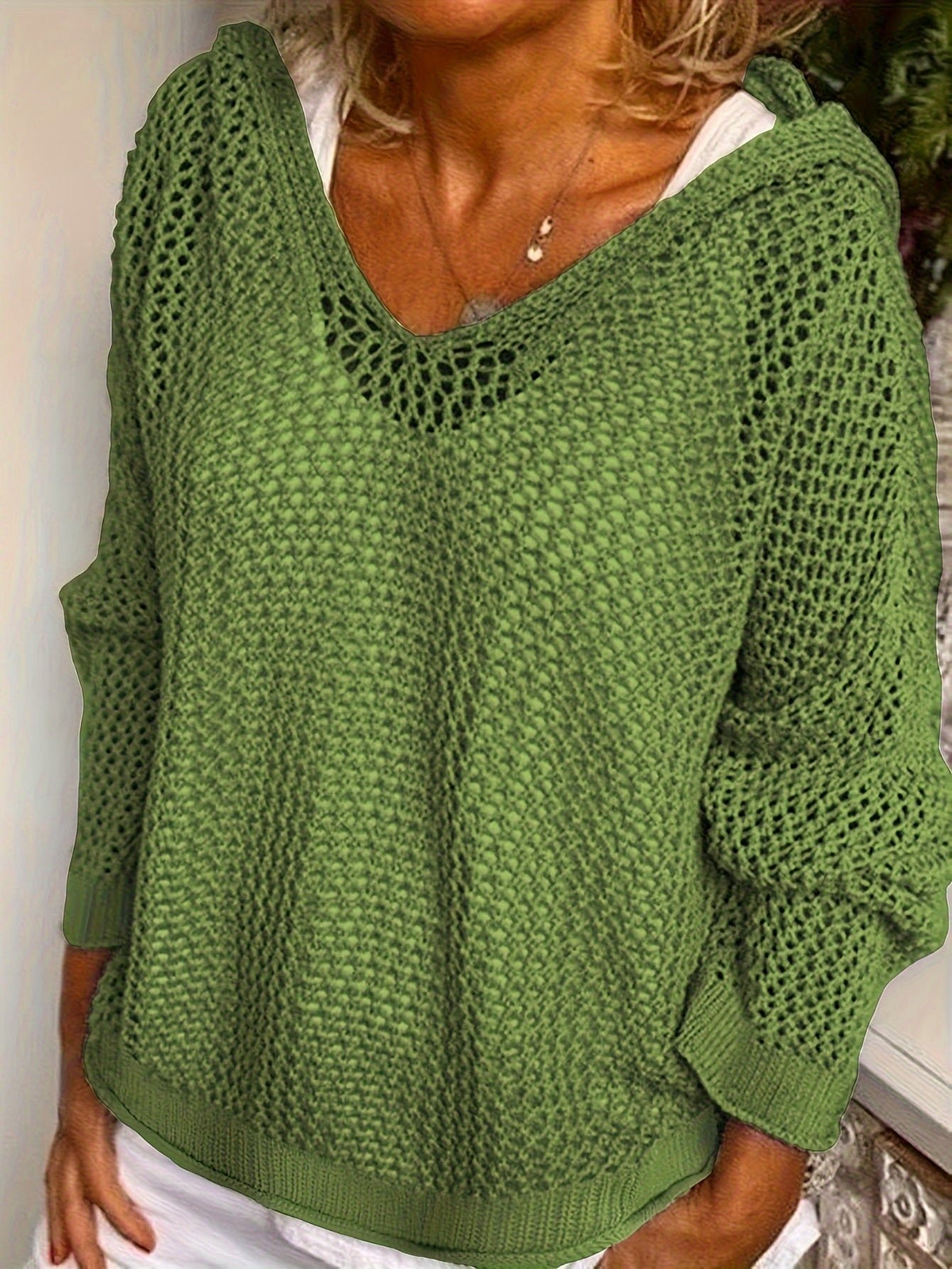 Women's Oversized Hooded Jumper