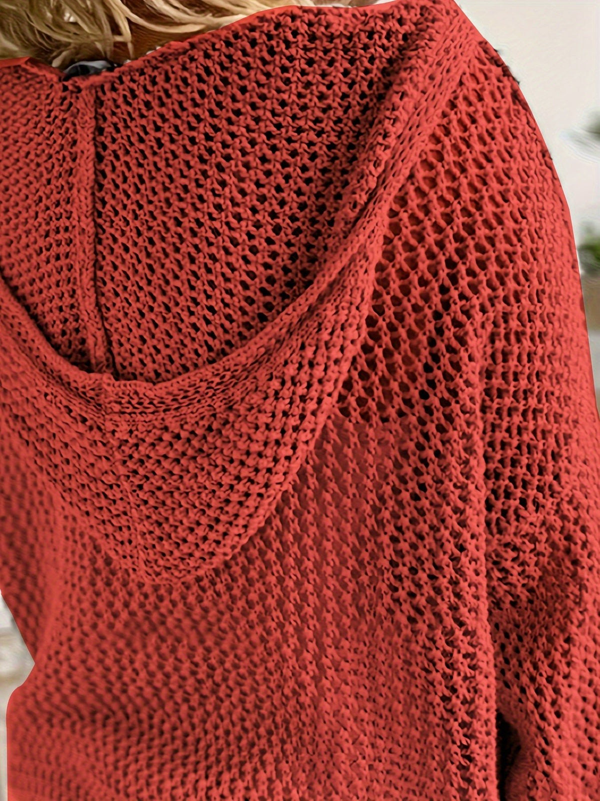 Women's Oversized Hooded Jumper