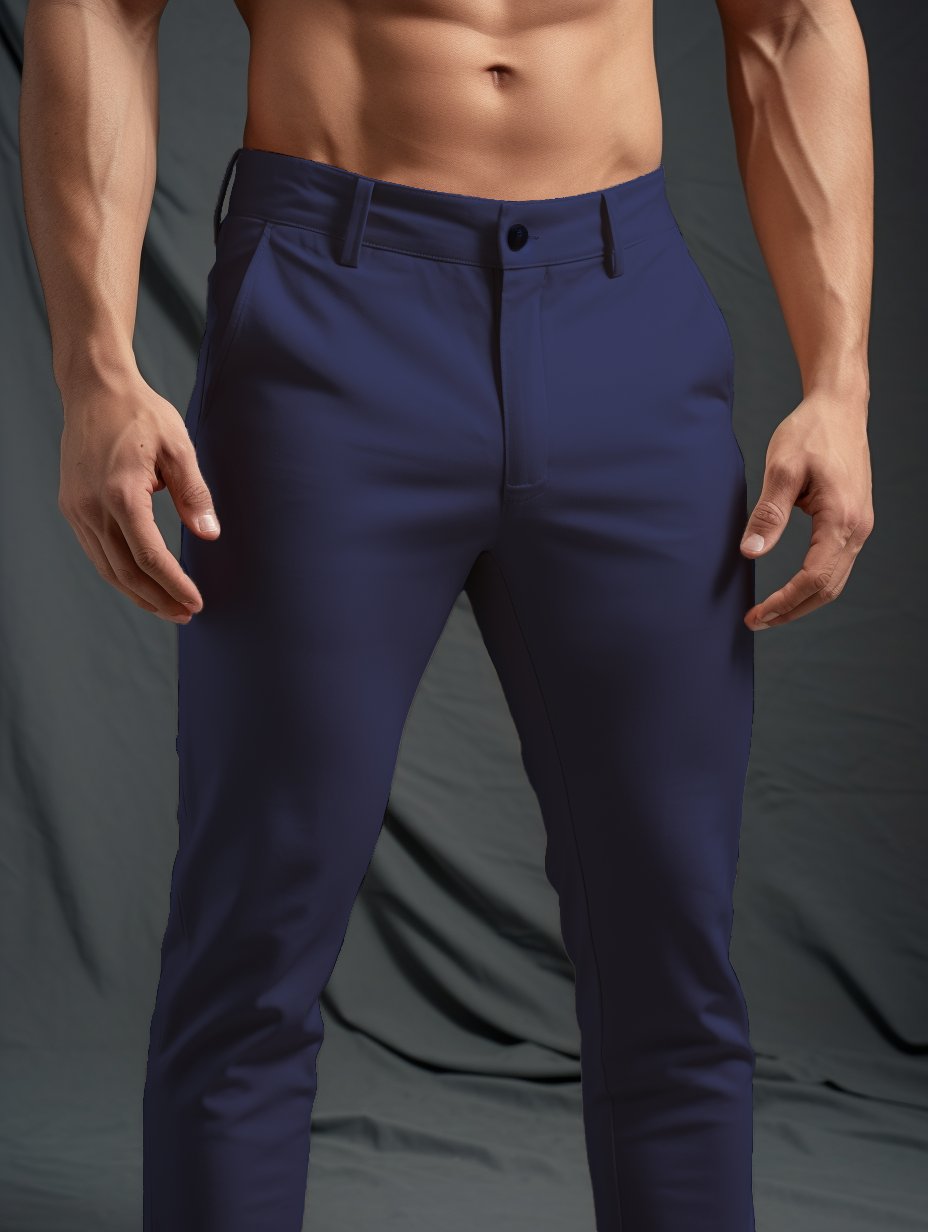 Men's Slim Chino Trousers